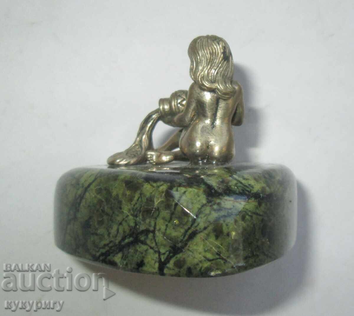 Mică figurină erotică din metal, statuetă zodia Vărsător cu preț € 45.00 | 88.01 BGN