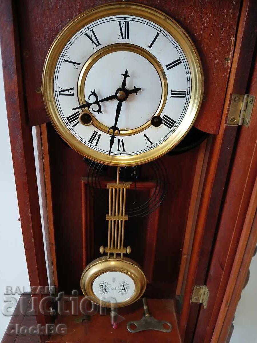 Delivery of Antique German wall clock Gründerzeit / Historismus