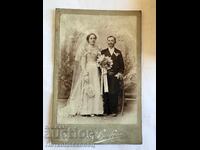 Fotografie veche pe carton Adolf Wolfram 1898