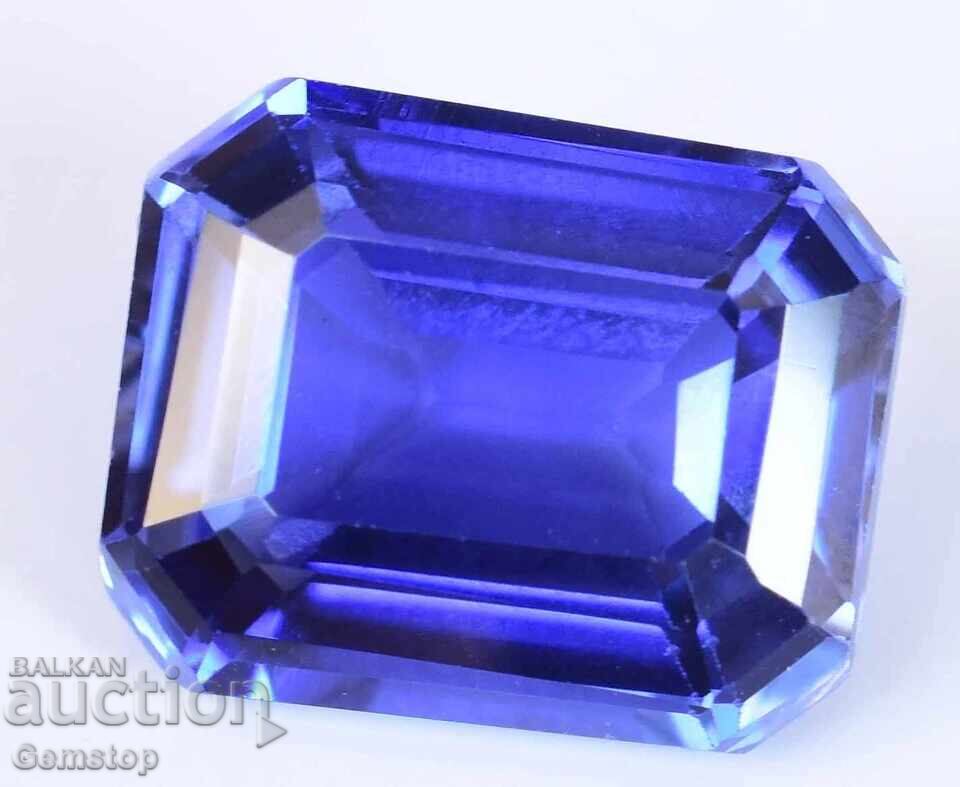 Licitație Fără preț de rezervă! Set de 6,50 ct safir natural, certificat AGSL, de la 1 RON!