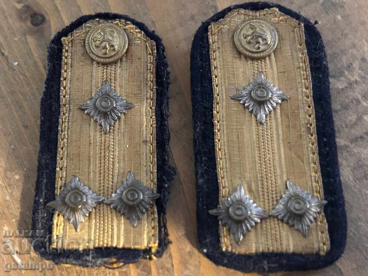 Царство България / Малки пагони за пелерина / Военоморски? с цена € 159.00 | 310.98 лв.