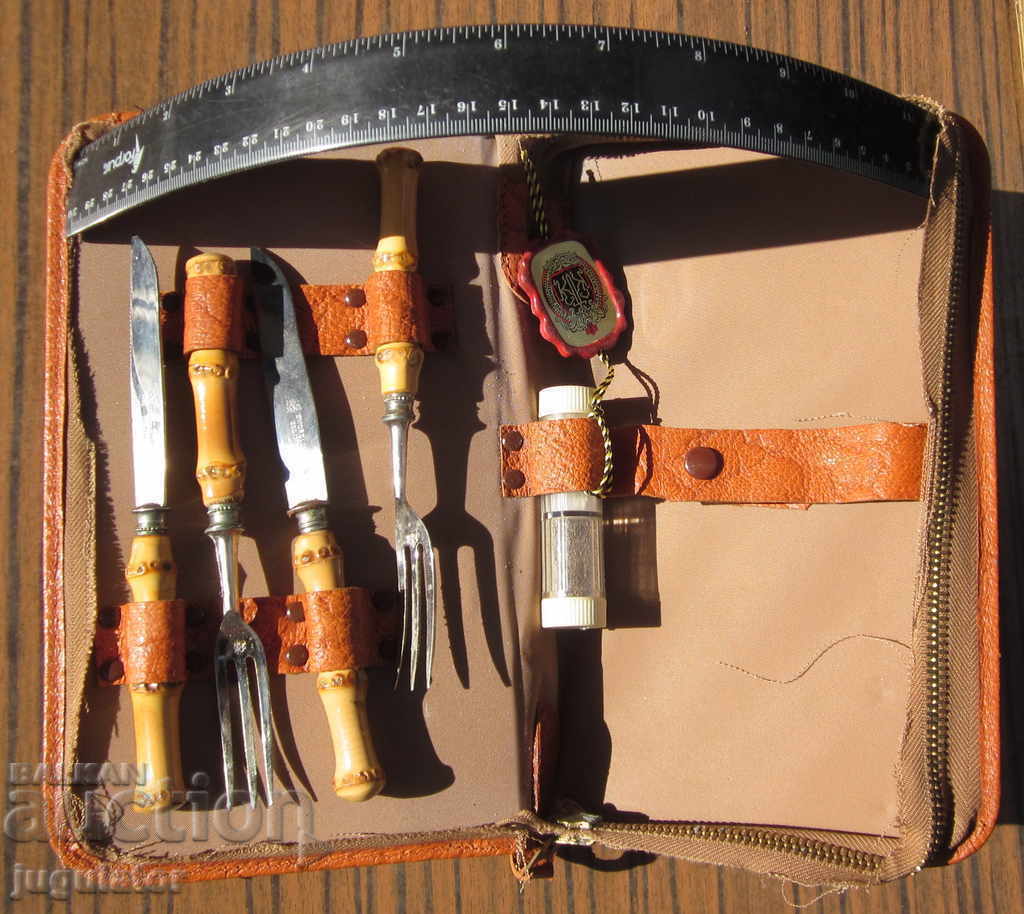 Old German knife and fork set Solingen SOLINGEN