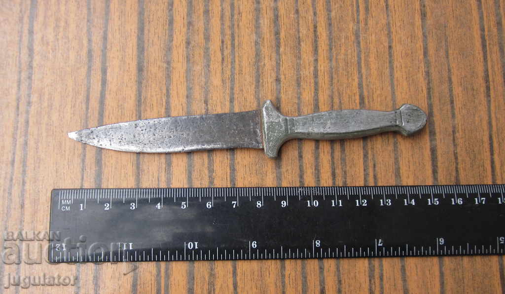 старинен Български Възрожденски овчарски нож кама - 7