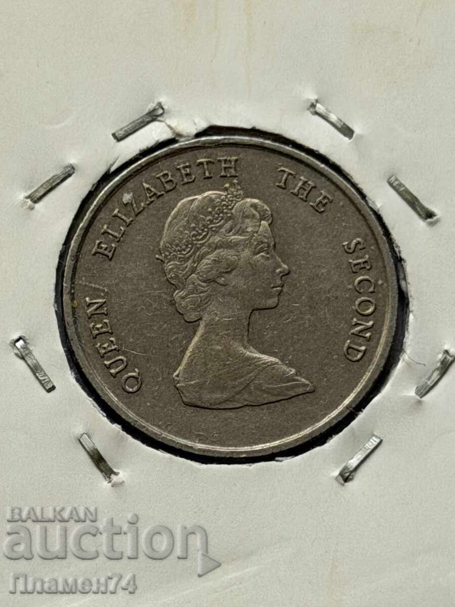 25 цента 1987 Източни Кариби с цена € 2.00 | 3.91 лв. 25 цента 1987 Източни Кариби с цена € 2.00 | 3.91 лв.