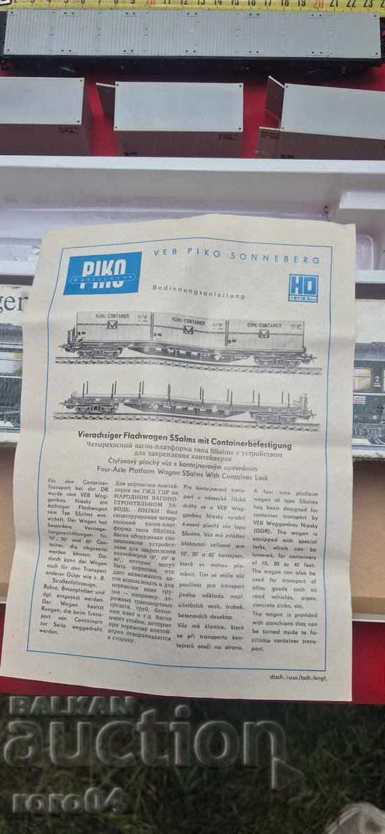 Delivery of PIKO HO Delivery of PIKO HO