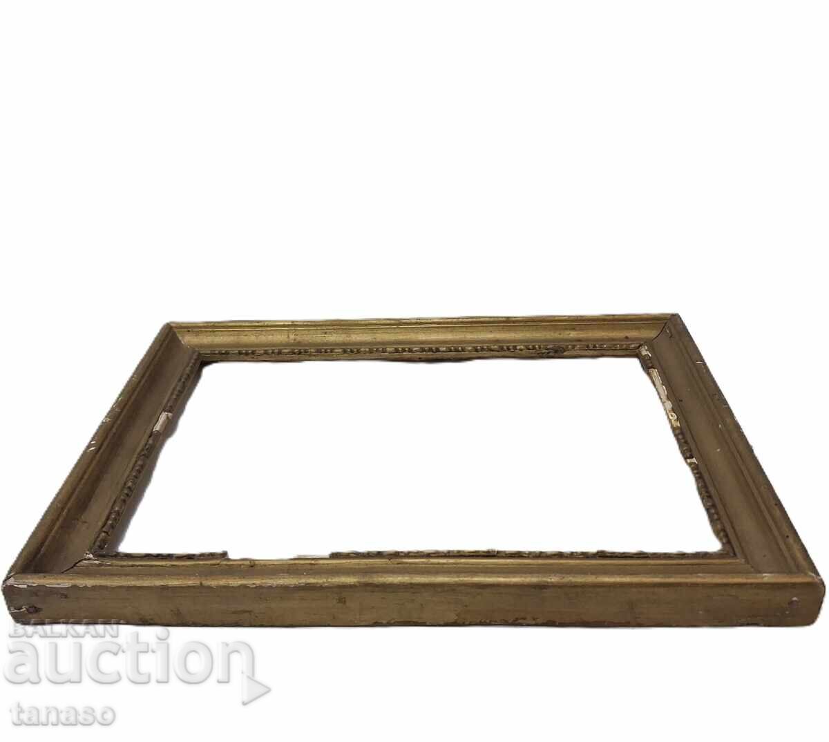 Ρετρό ξύλινη κορνίζα μεταχειρισμένη, 27×20,5 εκ., αυθεντική - 5 Ρετρό ξύλινη κορνίζα μεταχειρισμένη, 27×20,5 εκ., αυθεντική - 5