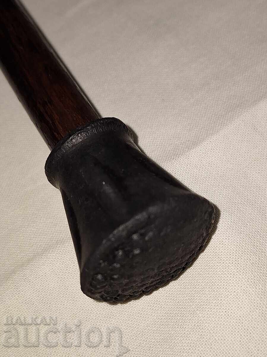 Baston vechi cu mâner din argint - 7