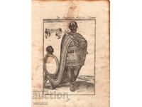 1719 - ΧΑΡΑΚΤΙΚΟ MALLET - Ο ΑΥΤΟΚΡΑΤΟΡΑΣ ΤΗΣ ΑΒΗΣΣΥΝΙΑΣ - πρωτότυπο