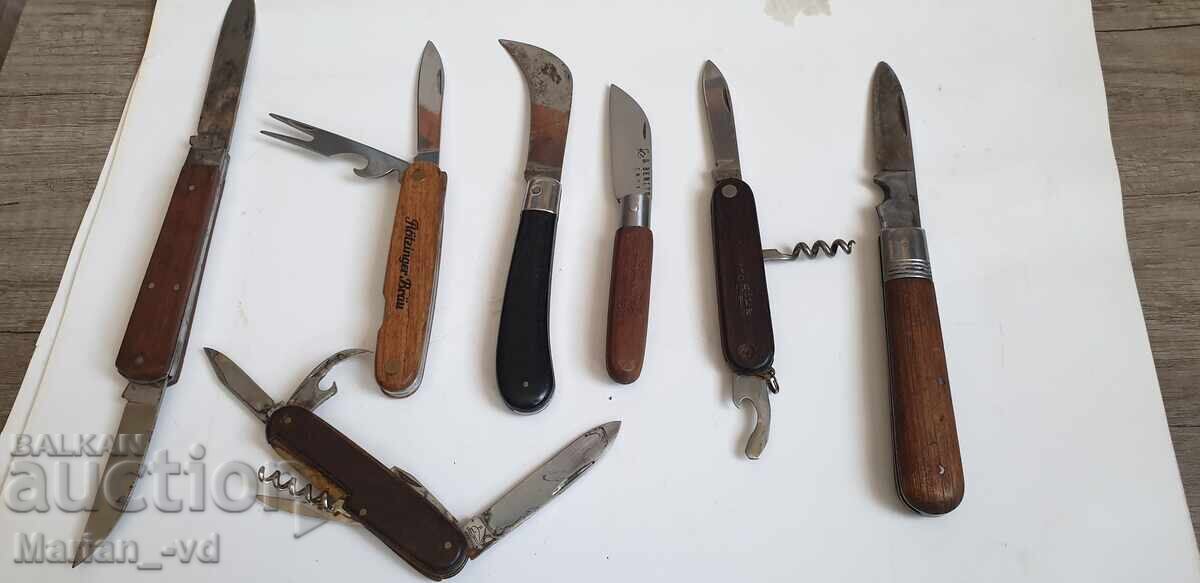 Lot of vintage folding pocket knives - 6