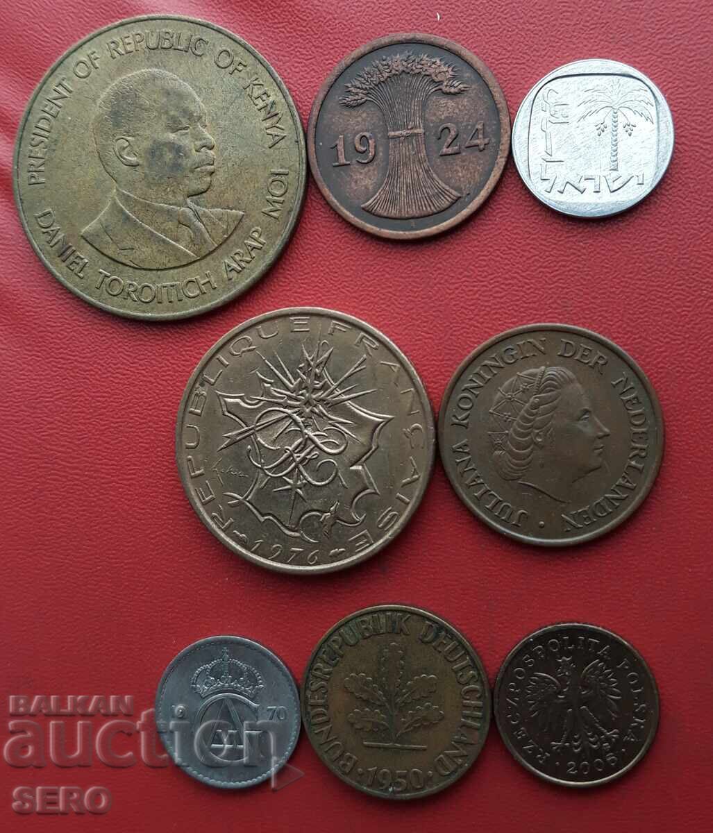 Смесен лот от 8 монети с цена € 0.51 | 1.00 лв.
