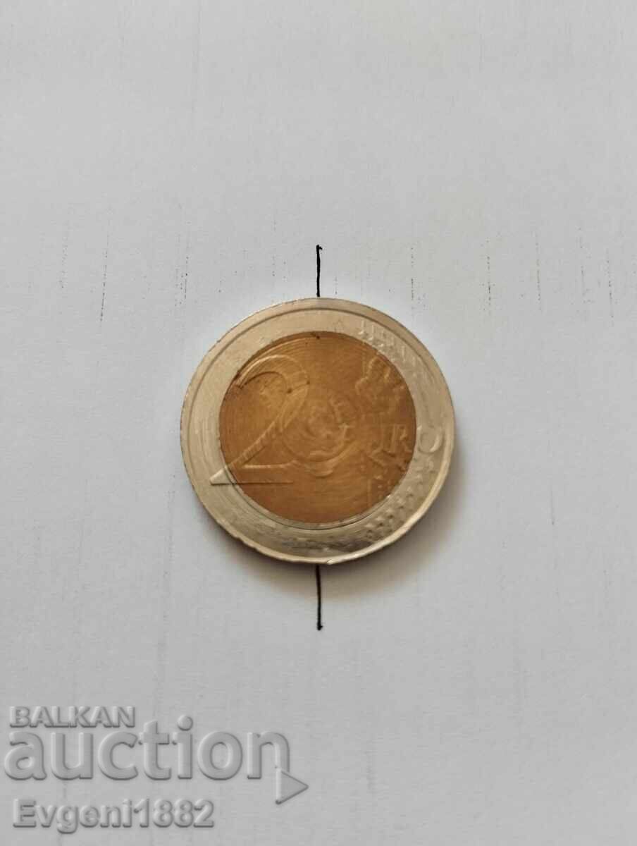2 Euro Italia 2012 Curiozitate Defect Error 2 Euro Italia 2012 Curiozitate Defect Error
