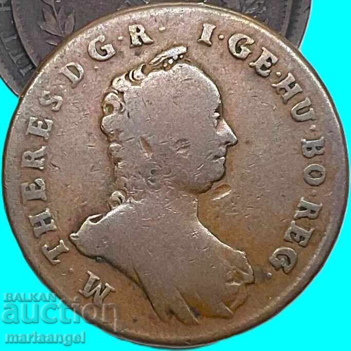 Παράδοση Poltura 1765 Αυστρία 16,89g Μαρία Θηρεσία/Ουγγρική Μαντόνα