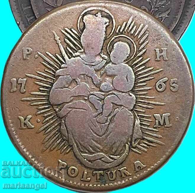 Poltura 1765 Αυστρία 16,89g Μαρία Θηρεσία/Ουγγρική Μαντόνα