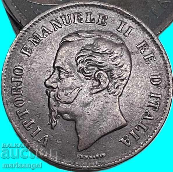 2 centesimi 1867 Ιταλία Βίκτωρ Εμμανουήλ - 6 2 centesimi 1867 Ιταλία Βίκτωρ Εμμανουήλ - 6