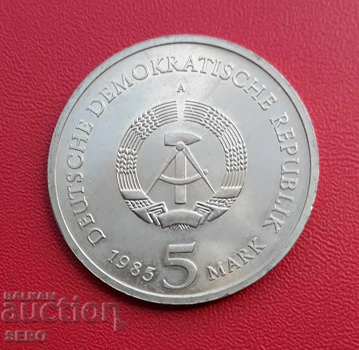 Γερμανία-GDR-5 marks 1985-Dresden-Zwinger με τιμή € 6.01 | 11.75 BGN