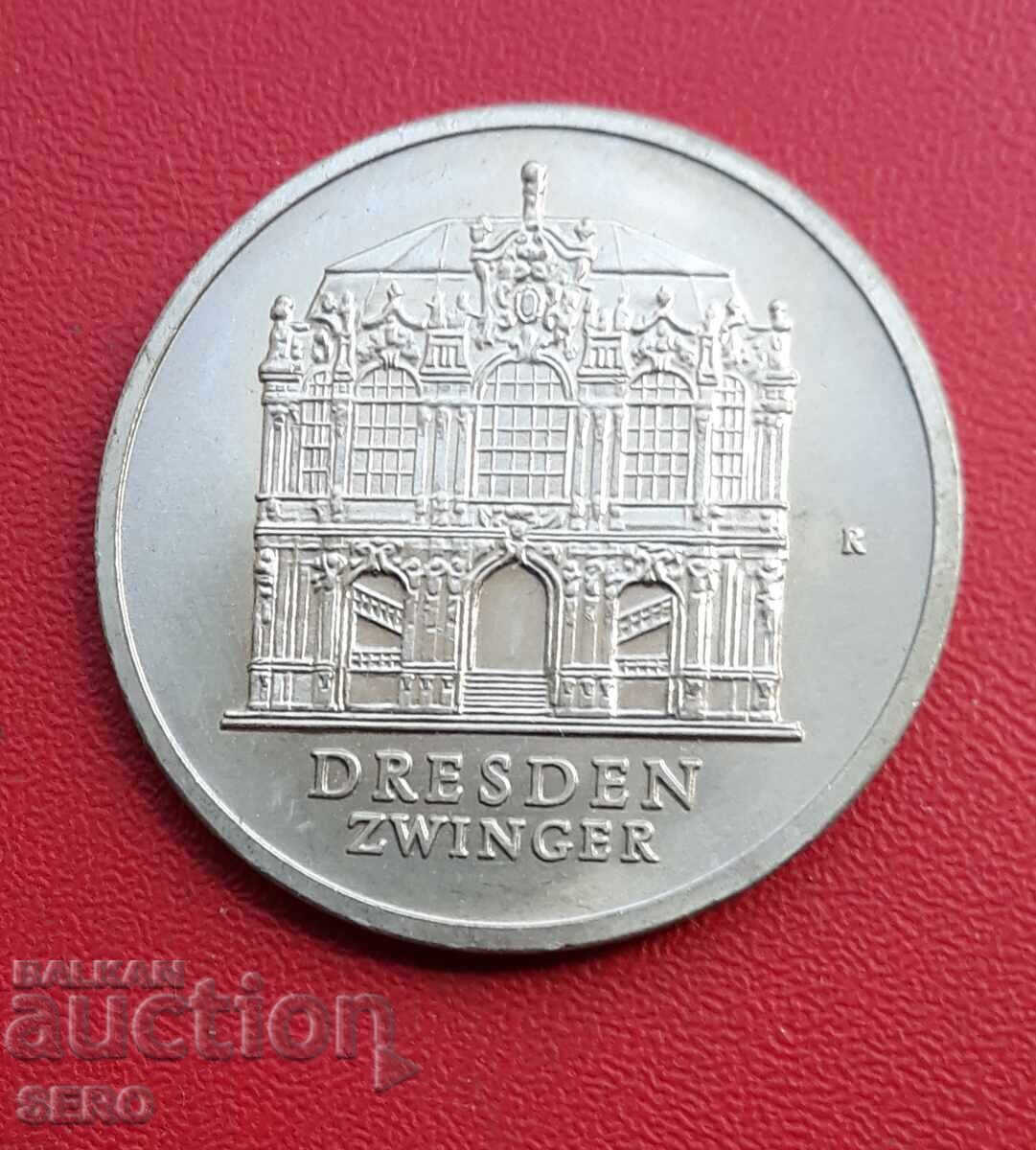 Γερμανία-GDR-5 marks 1985-Dresden-Zwinger