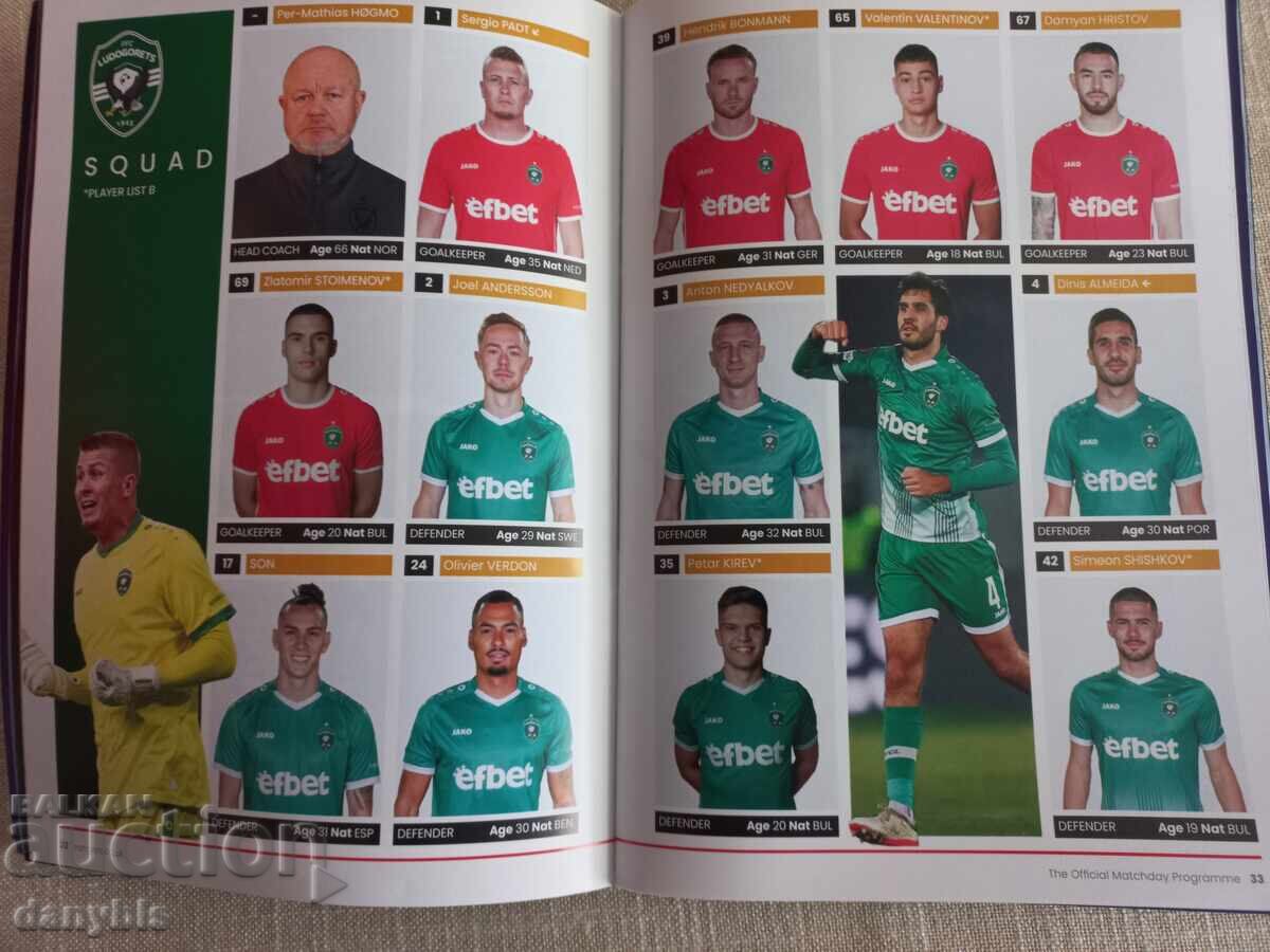 Livrarea Program de meci fotbal - Rangers - Ludogoreț 2026 Livrarea Program de meci fotbal - Rangers - Ludogoreț 2026