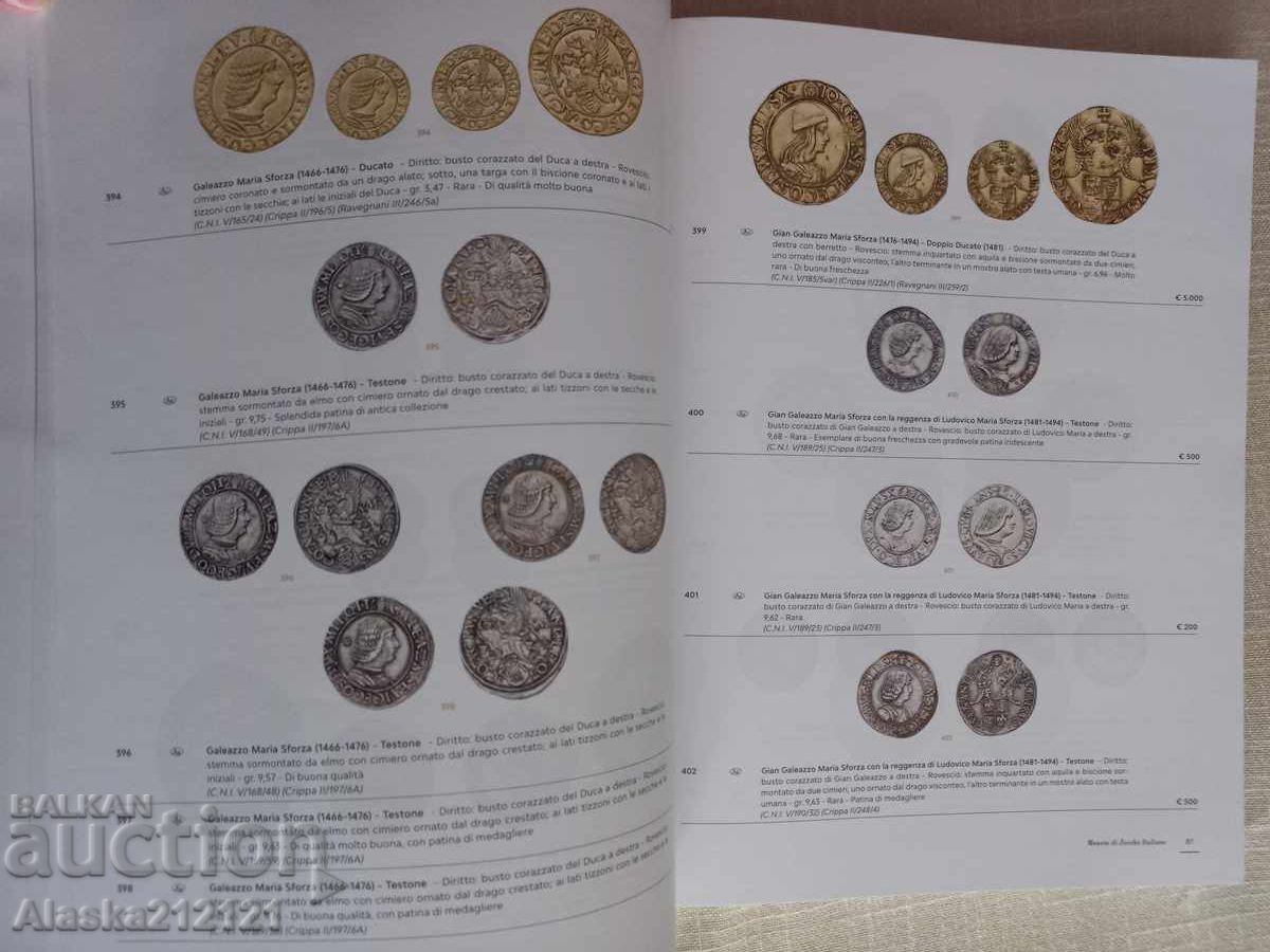 Licitație Numismatică - Catalog de licitații pentru monede medievale