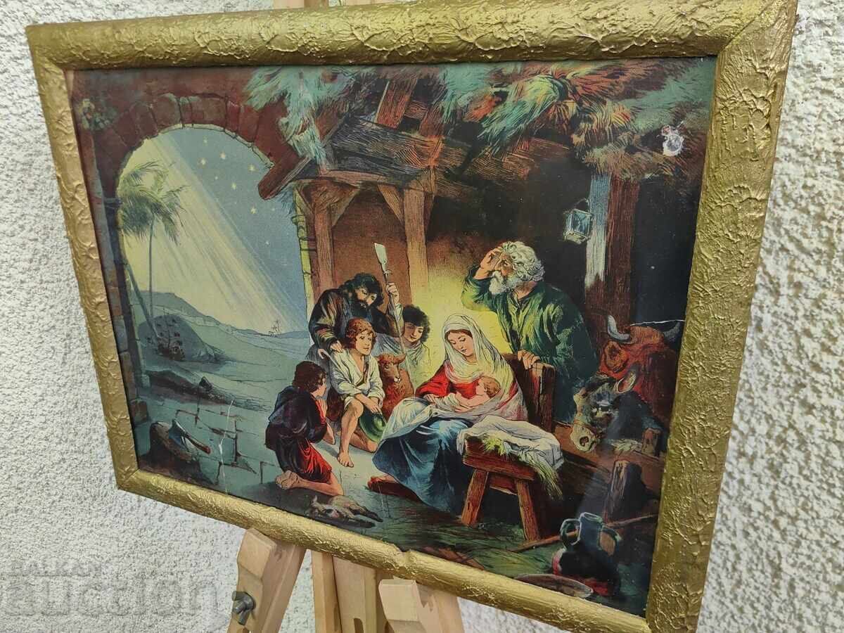 Delivery of NATIVITY OF CHRIST CHRIST CHRISTMAS ICON LITHOGRAPHY ICON
