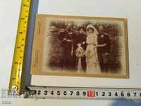 GENERAL STILIYAN KOVECHEV 1909. FOTOGRAFIE REGALĂ PE CARTON, ordin