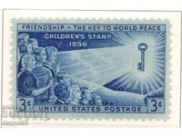 1956. САЩ. Детски марки.