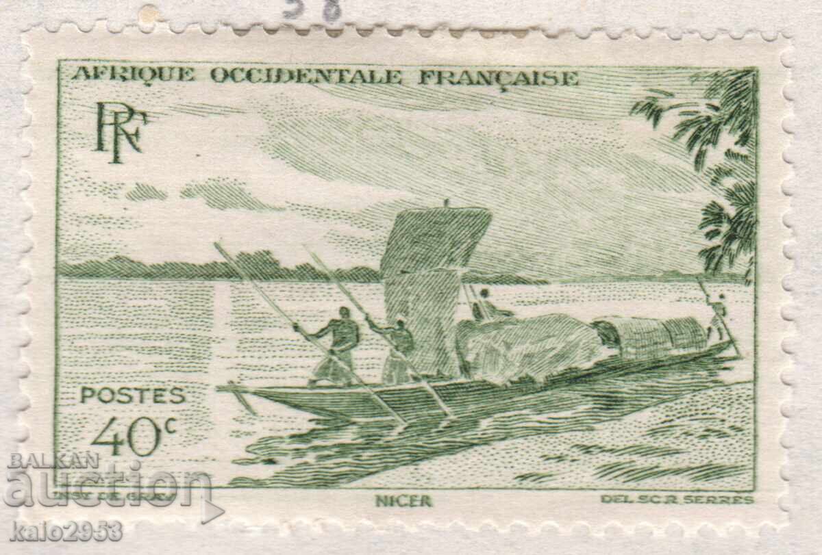 French West Africa-1947-Regular-Canoeists, MLH