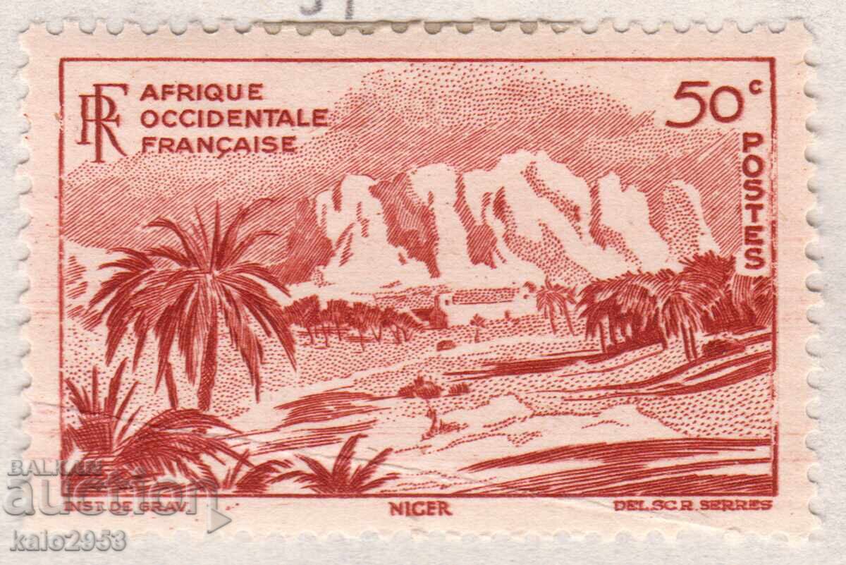 French West Africa-1947-Definitive-Nature of Niger, MLH