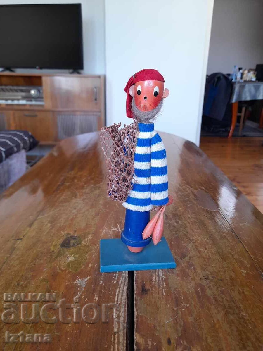 Стар сувенир,фигурка моряк,моряче