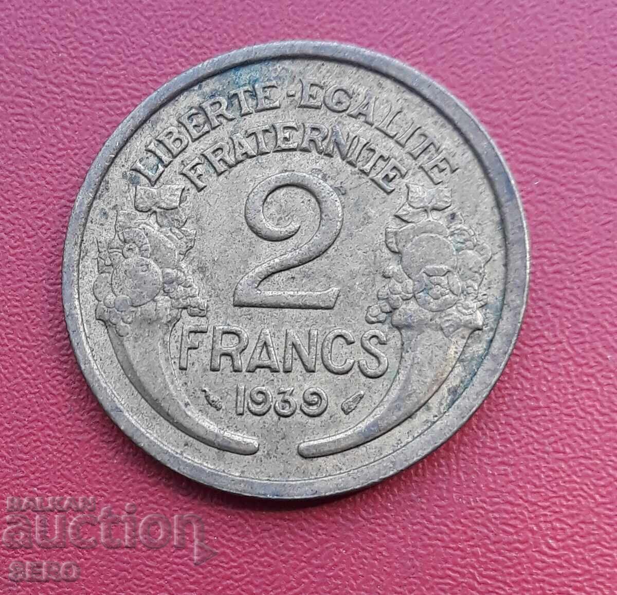France - 2 francs 1939 France - 2 francs 1939
