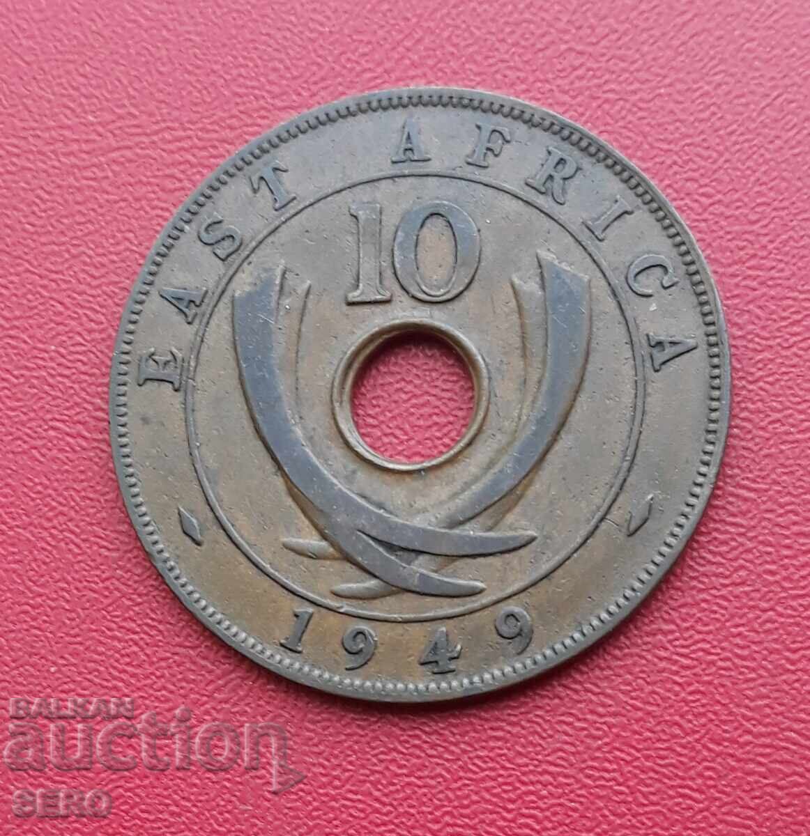 British East Africa-10 cents 1949