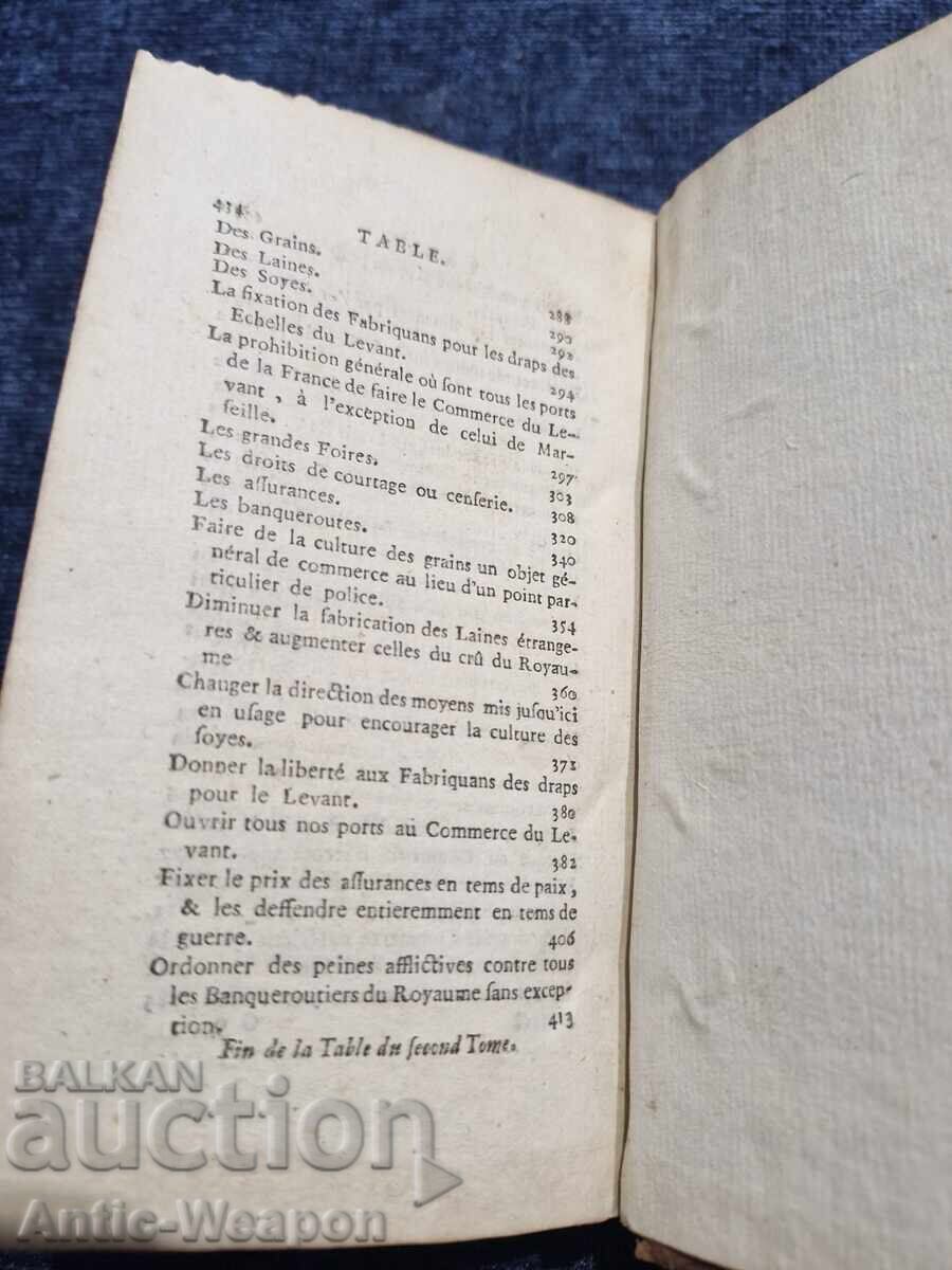 Carte veche 1756 - Amsterdam - 7 Carte veche 1756 - Amsterdam - 7
