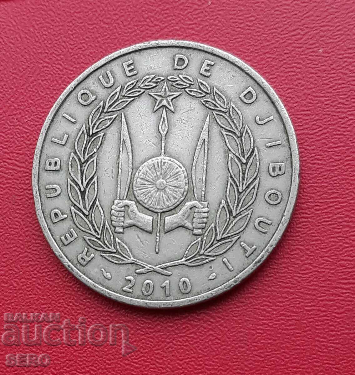 Djibouti-100 franci 2010 cu preț € 2.80 | 5.48 BGN Djibouti-100 franci 2010 cu preț € 2.80 | 5.48 BGN