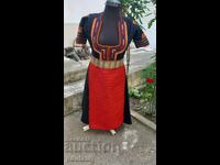 Authentic metallic thread belt for Kyustendil folk costume