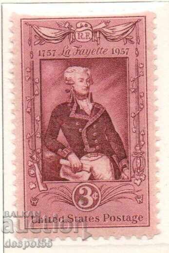 1957. САЩ. Лафайет.