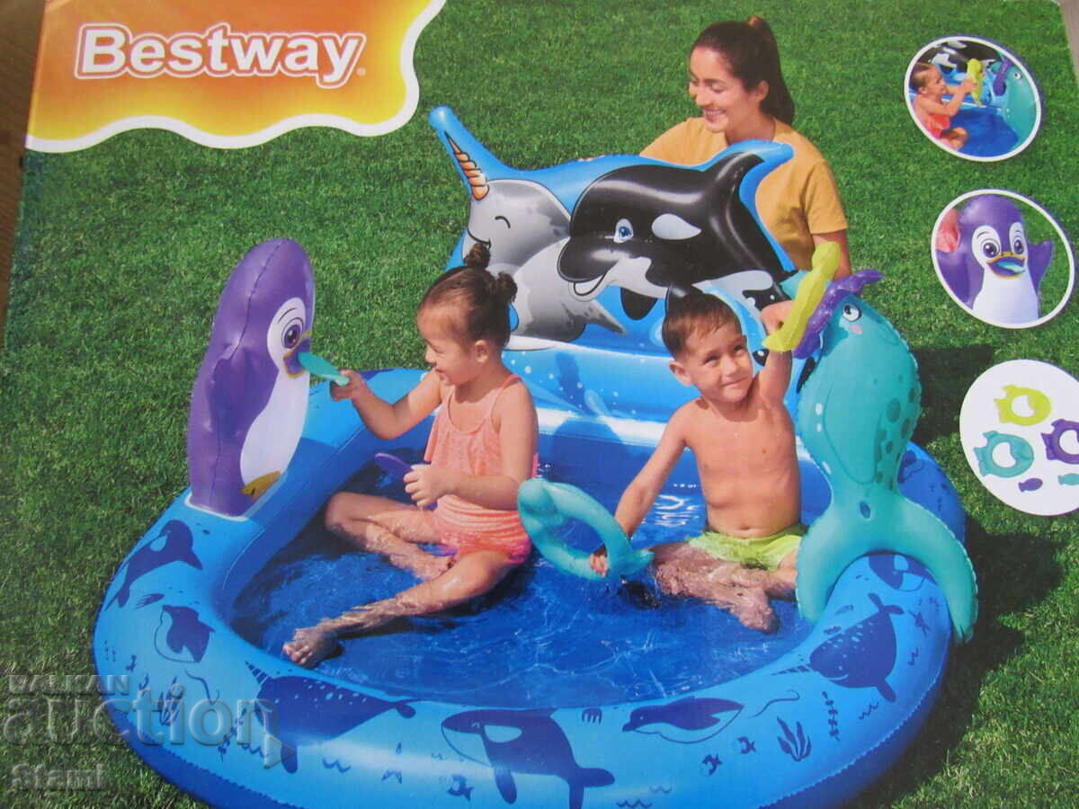 Licitație Centru de joacă acvatic Polar Pals 134 x 131 x 73 cm - piscină
