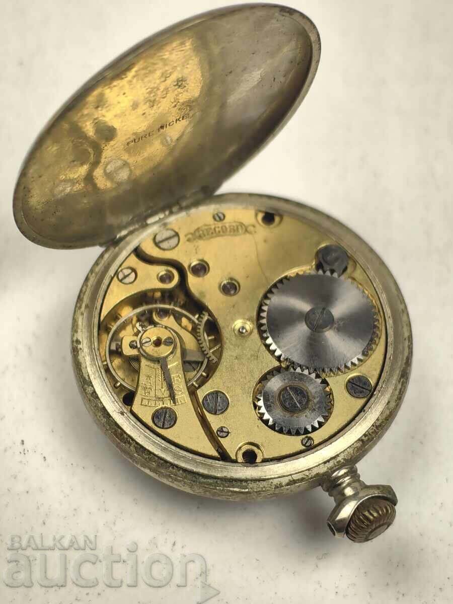 Delivery of NOT WORKING RECORD GENEVE SWISS POCKET WATCH