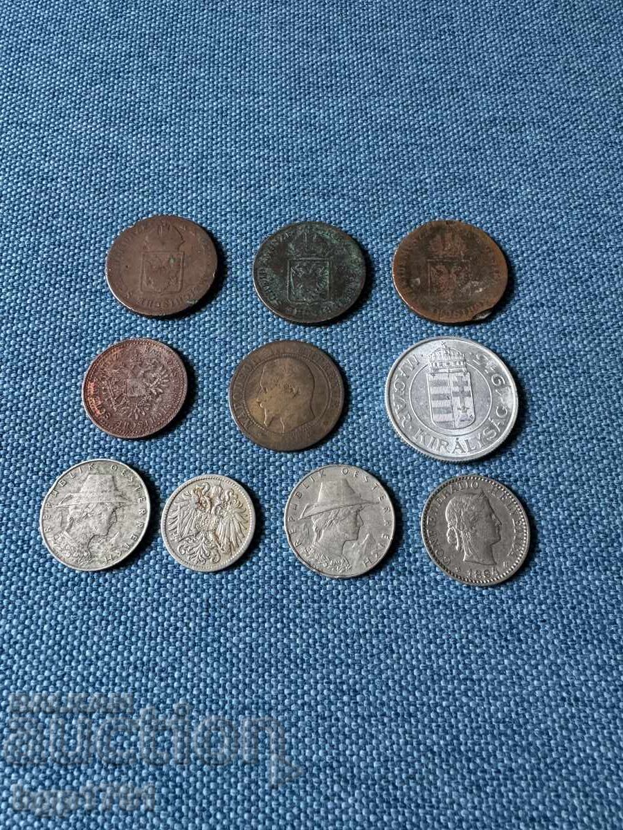 Livrarea Lot de 10 monede Europa secolele XIX-XX