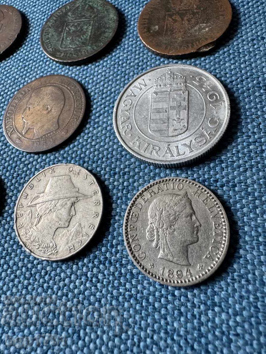 Lot de 10 monede Europa secolele XIX-XX - 6