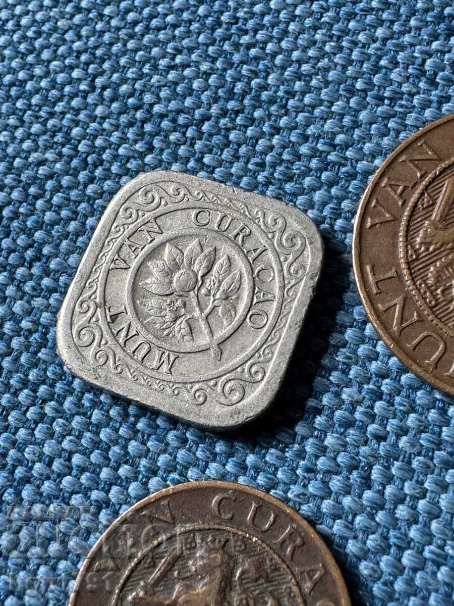 Lot de 6 monede Curaçao anii 1940 - 6