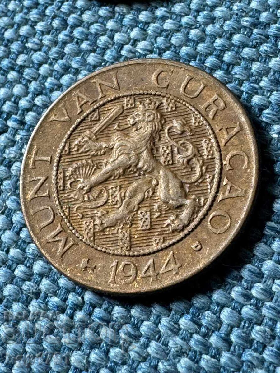 Lot de 6 monede Curaçao anii 1940 - 7