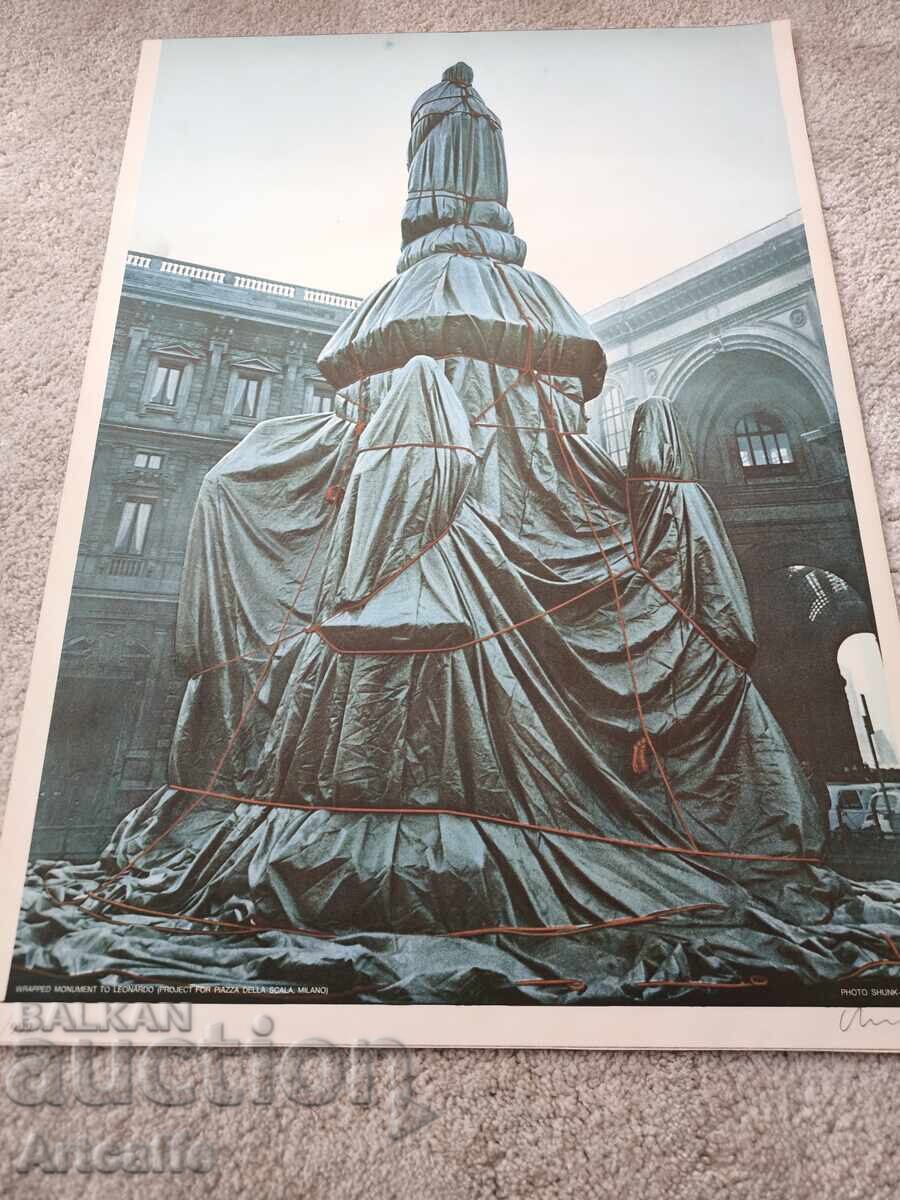 Christo Javacheff, Christo 1971, Monument to Leonardo - 6