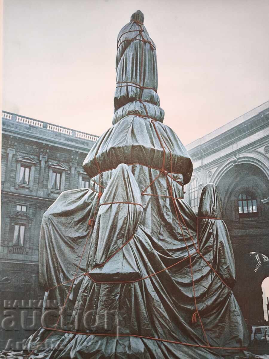 Christo Javacheff, Christo 1971, Monument to Leonardo - 7