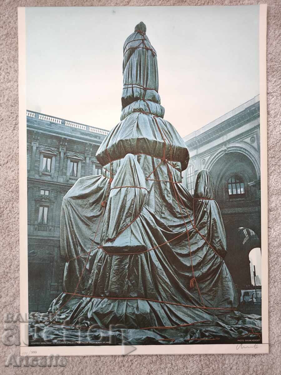 Christo Javacheff, Christo 1971, Monument to Leonardo