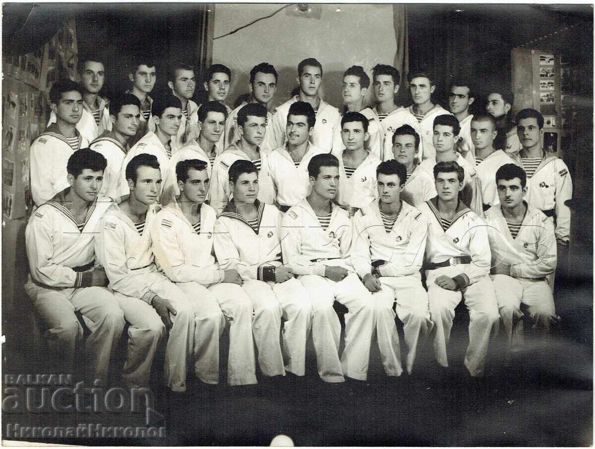ΜΕΓΑΛΗ ΠΑΛΙΑ ΦΩΤΟΓΡΑΦΙΑ ΝΑΥΤΕΣ ΛΟΧΙΑΣ ΑΡΧΙΚΕΛΕΥΣΤΗΣ ZH662
