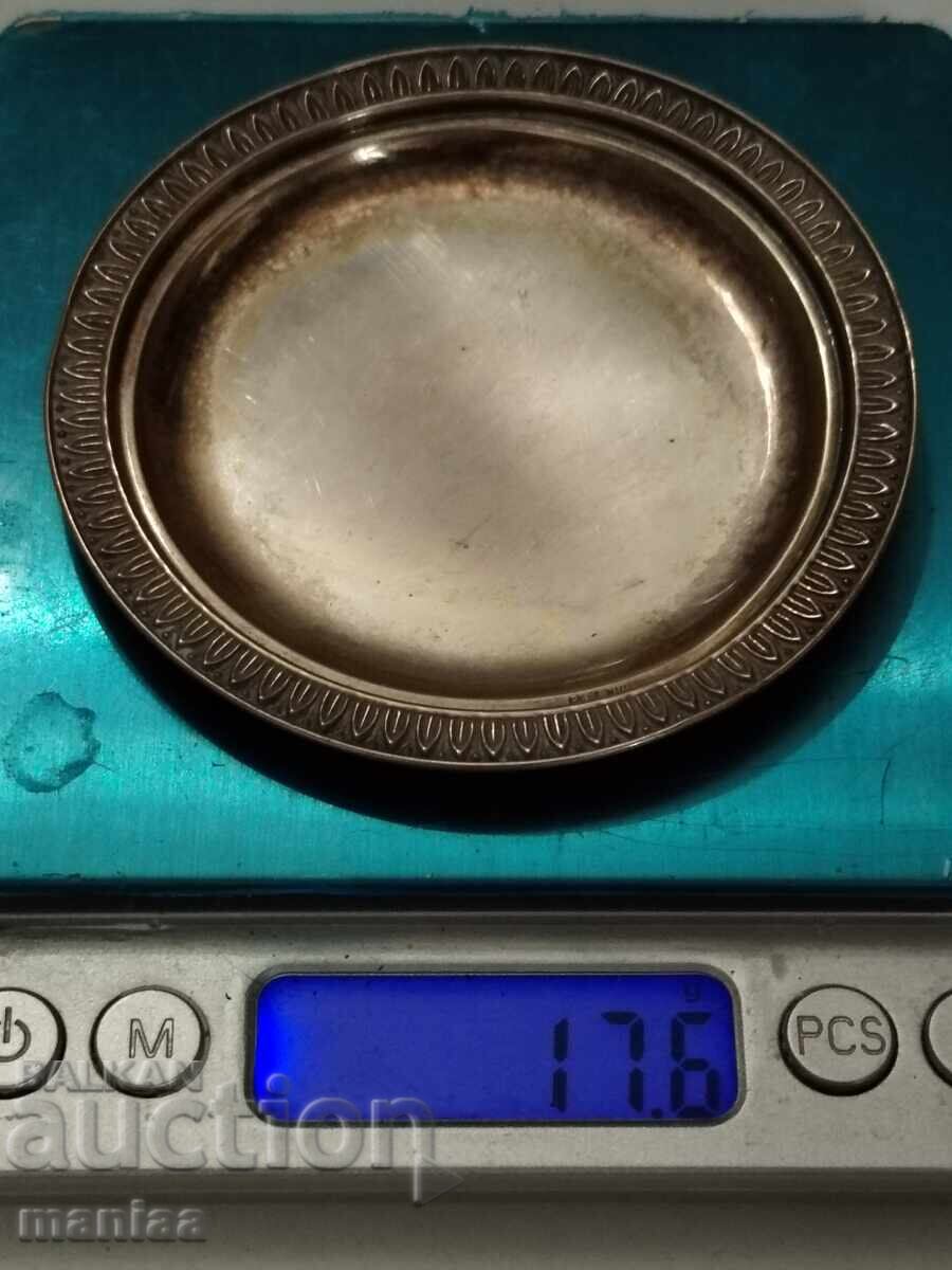 Farfurioară marcată din argint - 6 Farfurioară marcată din argint - 6