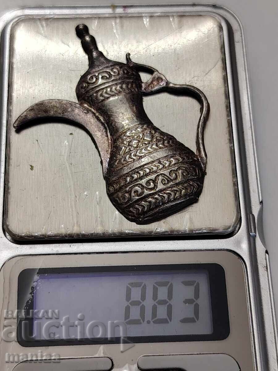 Figurină din argint ceainic titlu 925 - 7 Figurină din argint ceainic titlu 925 - 7