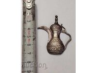 Figurină din argint ceainic titlu 925