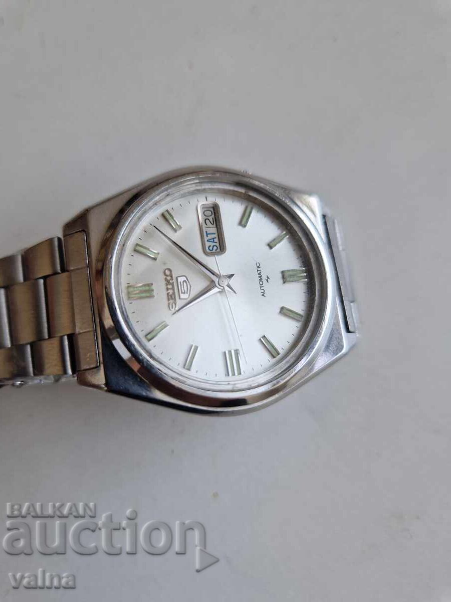 Δημοπρασία SEIKO 5, cal. 7009-3170, vintage αυτόματο, κάσα – 37,5mm, Japan