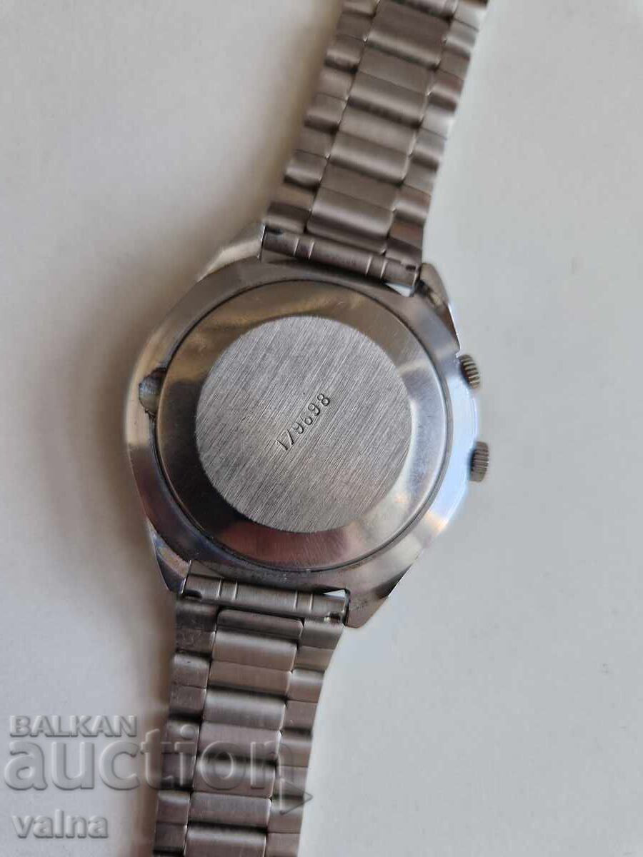 24-hour Raketa, cal. 2623.H, 40mm case, USSR, TOP! - 6