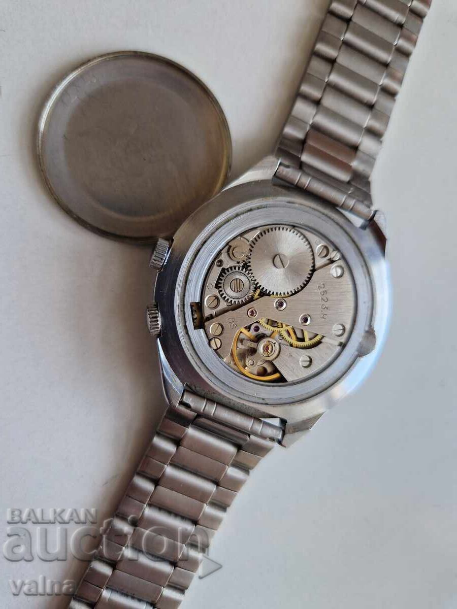 24-hour Raketa, cal. 2623.H, 40mm case, USSR, TOP! - 7